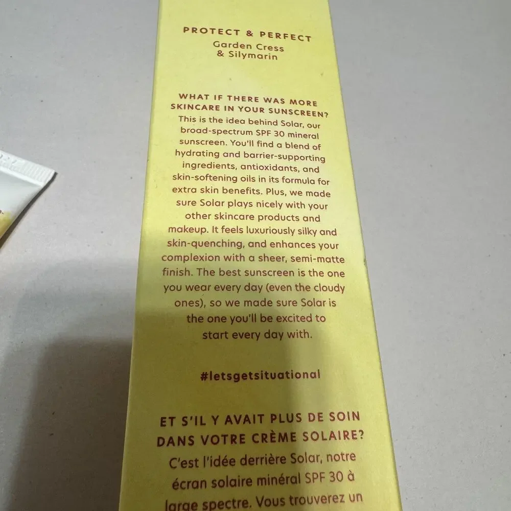 HOLIFROG Solar Daily Mineral Sunscreen/SPF 30/2floz Exp6/2027‎ NIB